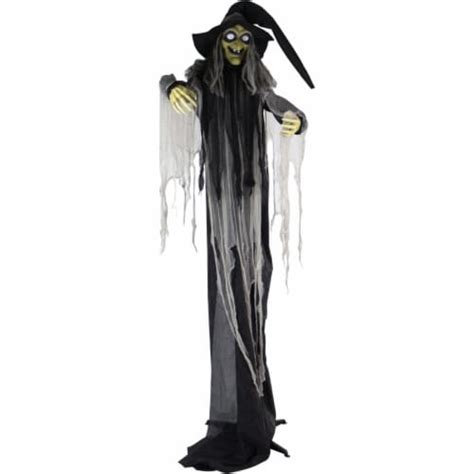 Add Some Witchy Charm with a Scary Witch Animatronic for Halloween
